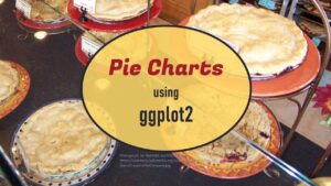 How do you make a pie chart in ggplot2 package in R? It's not that obvious