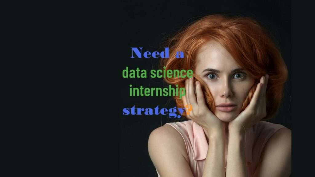 In data science, you can learn applied skills by being part of an internship at a noted organization.