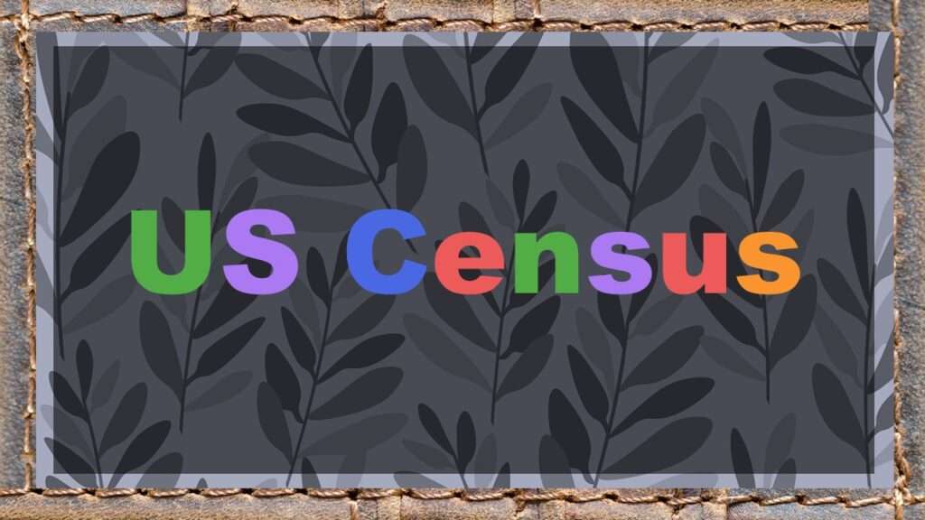 Census data can be available from many countries, but the United States census is great because the data are available online.