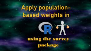 You can do a population-based analysis if the original dataset used multi-stage sampling.