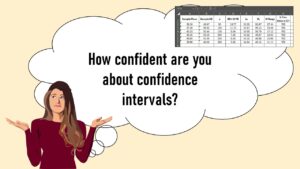 Many people find calculating confidence intervals easy - but how do you interpret them?