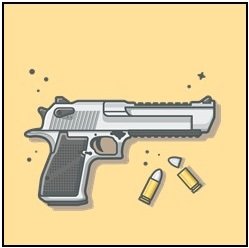 There is a high rate of gun violence in the United States due to lax ownership laws.